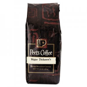 Peet's Coffee & Tea Bulk Coffee, Major Dickason's Blend, Ground, 1 lb Bag PEE501677 501677