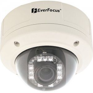 EverFocus Outdoor Vandal Resistant 3-axis IR Dome Camera EHD363