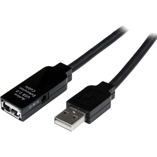 StarTech.com 10m USB 2.0 Active Extension Cable - M/F USB2AAEXT10M