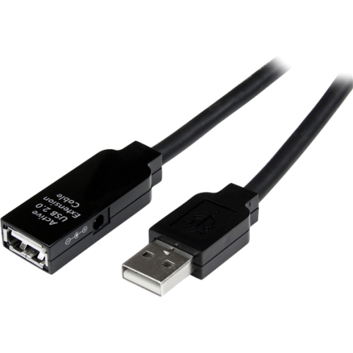 StarTech.com 25m USB 2.0 Active Extension Cable - M/F USB2AAEXT25M