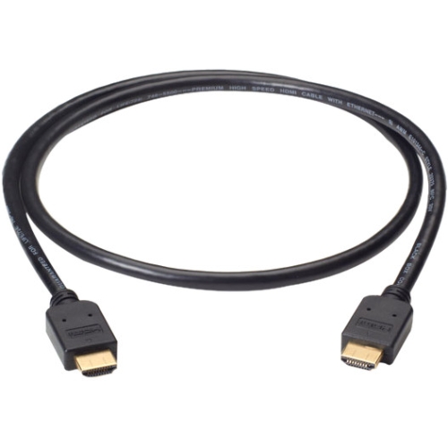 Black Box Premium High-Speed HDMI Cable with Ethernet, Male/Male, 5-m (16.4-ft.) VCB-HDMI-005M
