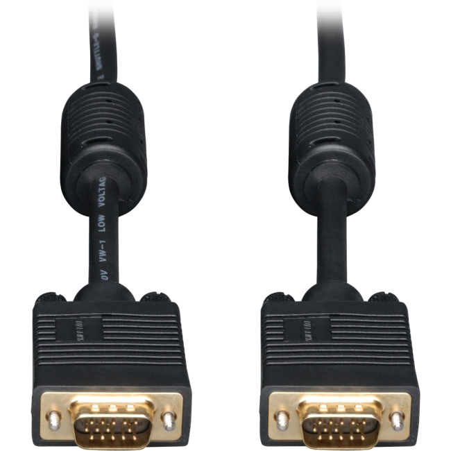 Tripp Lite 20-ft. SVGA/VGA Monitor Gold Cable with RGB Coax (HD15 M/M) P502-020