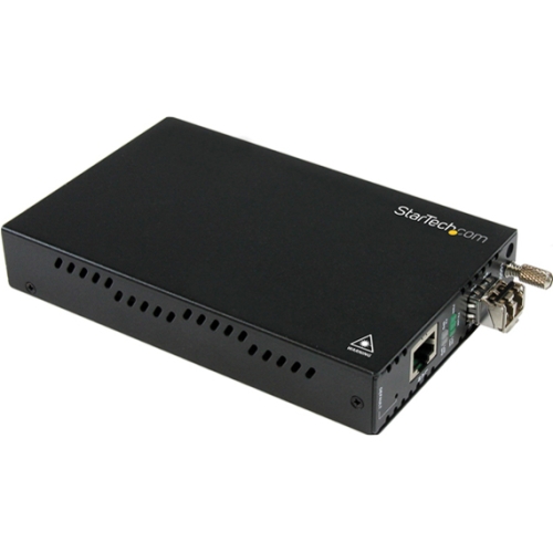 StarTech.com OAM Managed Gigabit Ethernet Fiber Media Converter ET91000LCOAM