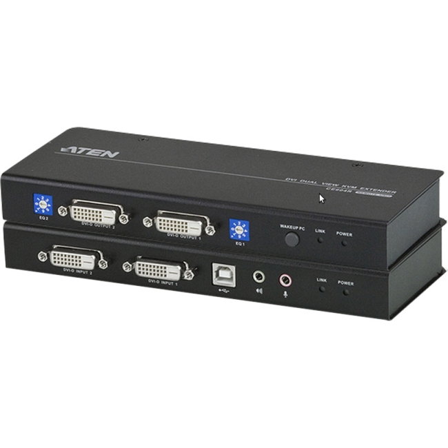 Aten DVI Dual View KVM Extender CE604