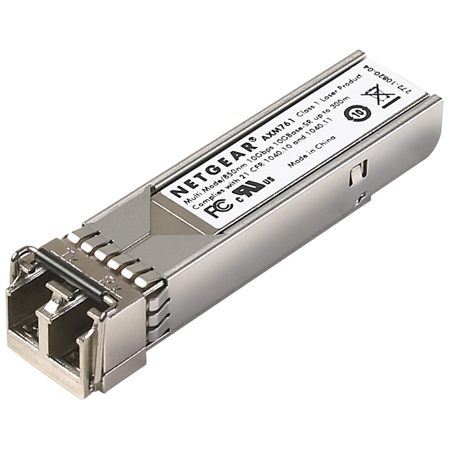 Netgear ProSafe 10GBASE-SR SFP+ LC GBIC AXM761P10-10000S AXM761