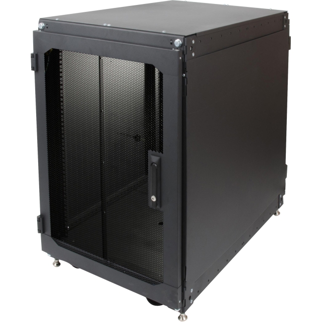 Rack Solutions 16U Office Cabinet with Combination Lock 151-3501