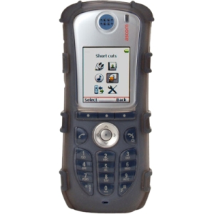 zCover Ruggedized Silicone Case fits ASCOM d62/i62 Wireless Handset, Grey AS62AHCR