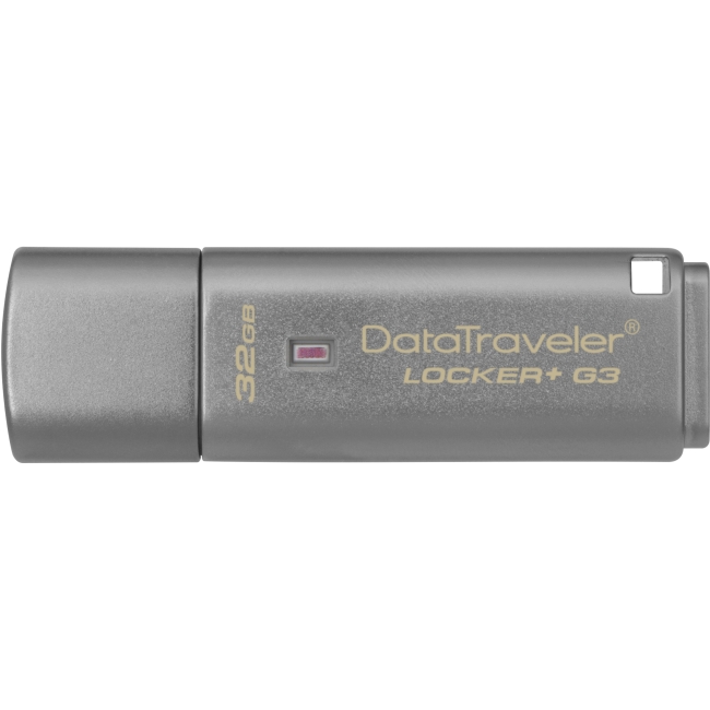 Kingston 32GB DataTraveler Locker+ G3 USB 3.0 Flash Drive DTLPG3/32GB