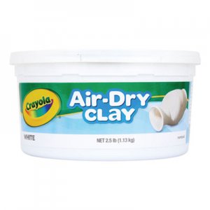 Crayola Air-Dry Clay, White, 2 1/2 lbs CYO575050 575050