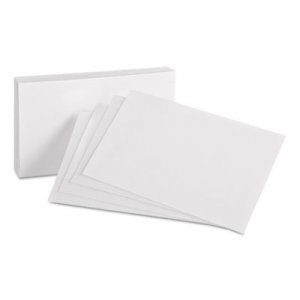 Oxford Unruled Index Cards, 4 x 6, White, 100/Pack OXF40 40EE