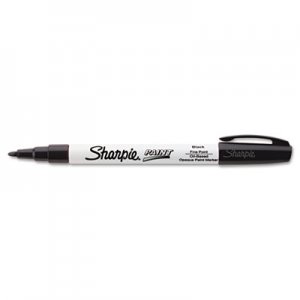 Sharpie Permanent Paint Marker, Fine Bullet Tip, Black SAN35534 35534
