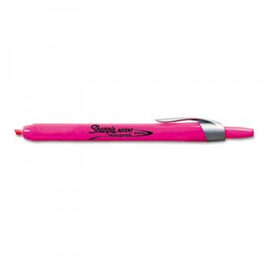 Sharpie Retractable Highlighters, Chisel Tip, Fluorescent Pink, Dozen SAN28029 28029
