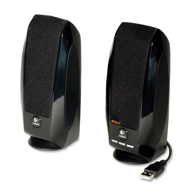 Logitech USB Digital Speaker System with 2 speakers 980-000028 S-150