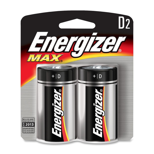 Energizer D Alkaline General Purpose Battery E95BP-2