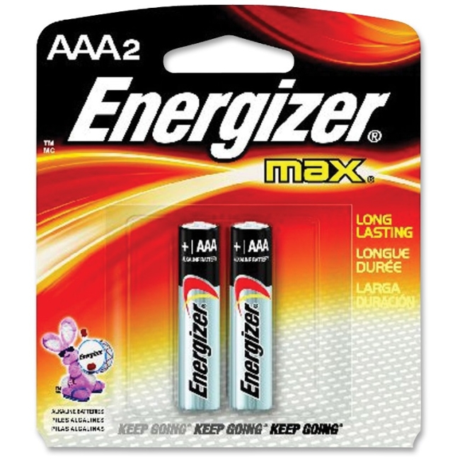 Energizer AAA Alkaline General Purpose Battery E92BP-2