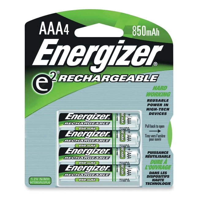 Energizer AAA Size Nickel Metal Hydride General Purpose Battery NH12BP-4