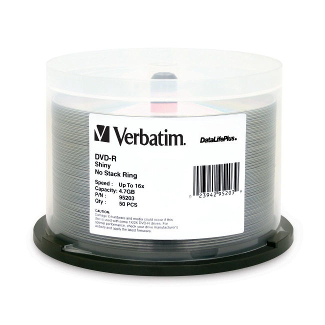 verbatim-dvd-r-4-7gb-16x-datalifeplus-white-inkjet-hub-printable-50pk