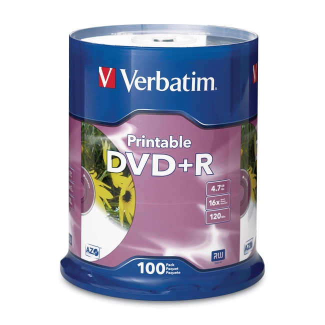 Verbatim 16x DVD+R Media 95145