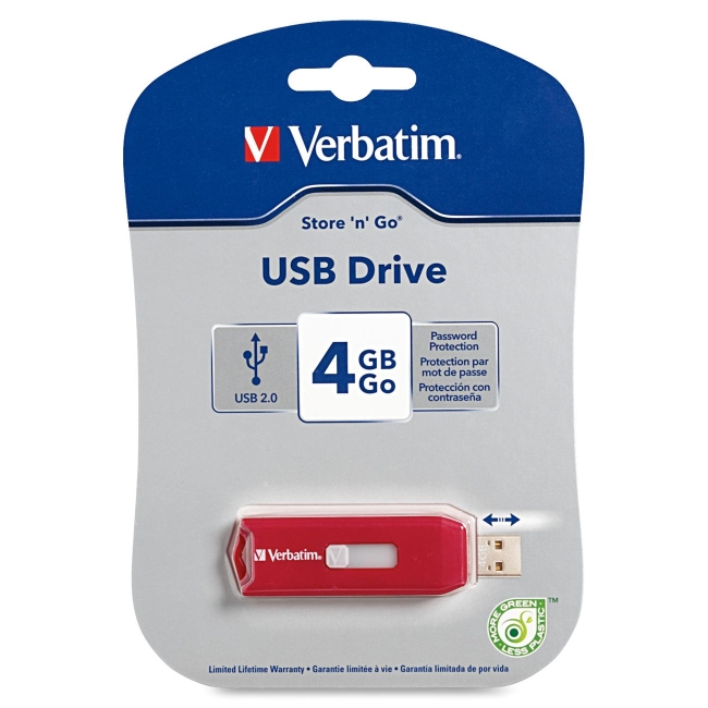 Verbatim 4GB Store 'n' Go USB 2.0 Flash Drive 95236