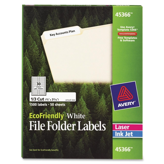 Avery File Folder Label 45366