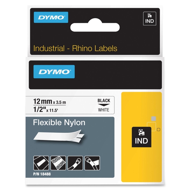 Dymo RhinoPRO Flexible Wire and Cable Label Tape 18488