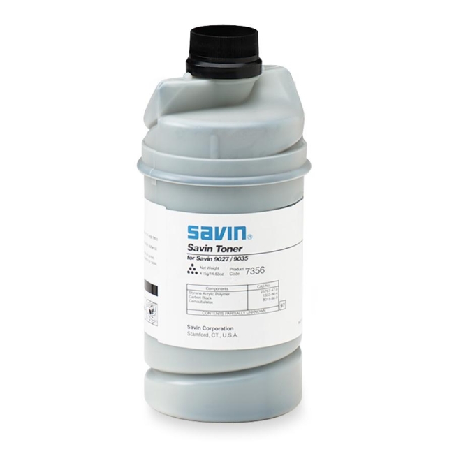 Savin Black Toner Bottle 7356