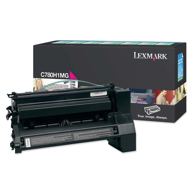 Lexmark Return Program High Yield Magenta Toner Cartridge C780H1MG