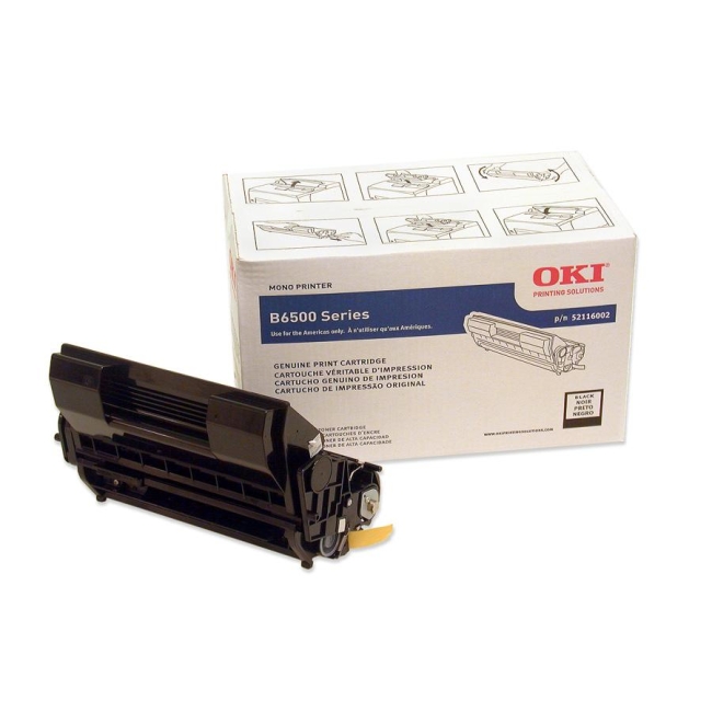 Oki High Capacity Black Toner Cartridge 52116002