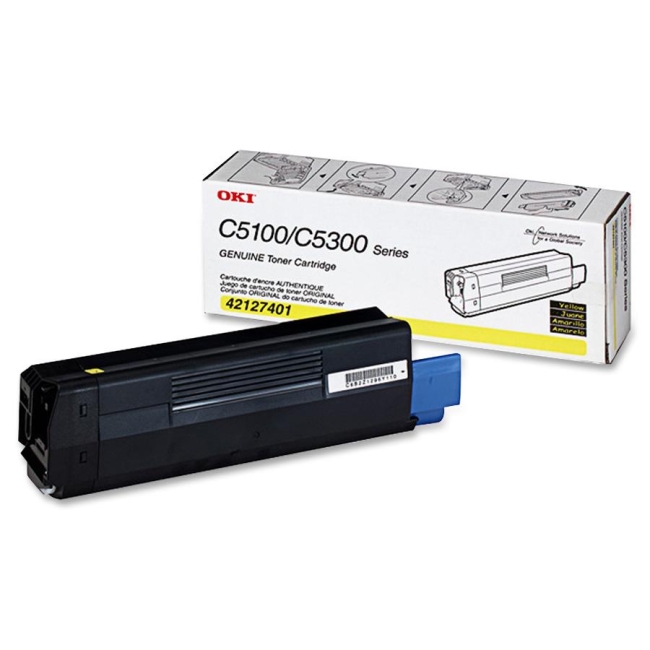 Oki Yellow Toner Cartridge 42127401