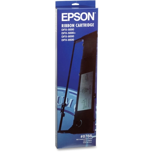 Epson Black Ribbon Cartridge 8766