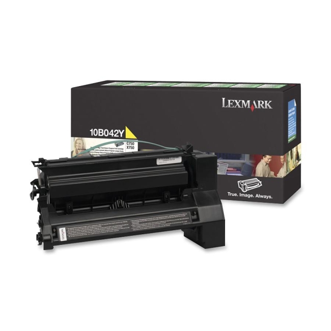 Lexmark Yellow Toner Cartridge 10B042Y