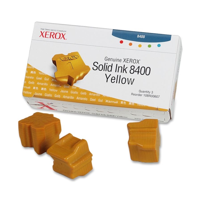 Xerox Yellow Solid Ink Stick 108R00607