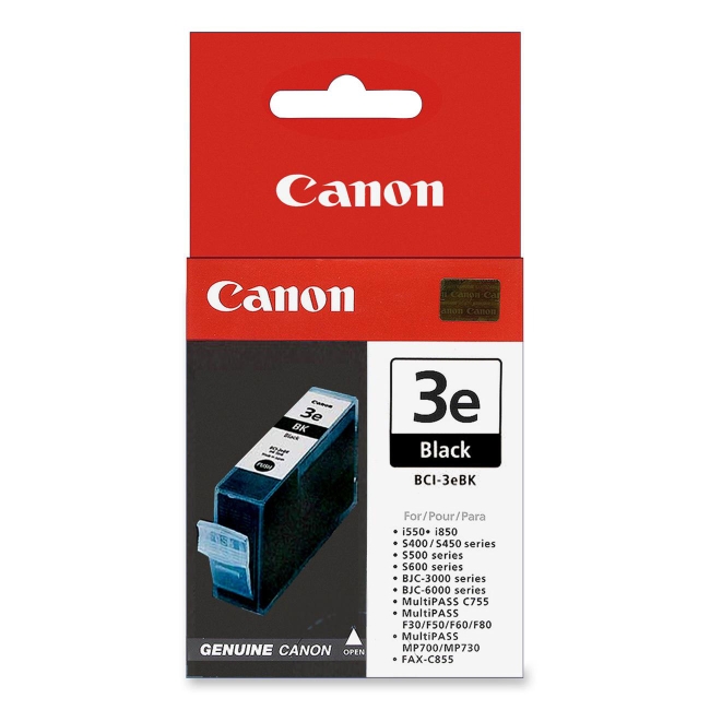 Canon BCI-3eBk Ink Cartridge - Refurbished 4479A003 Bci-3ebk
