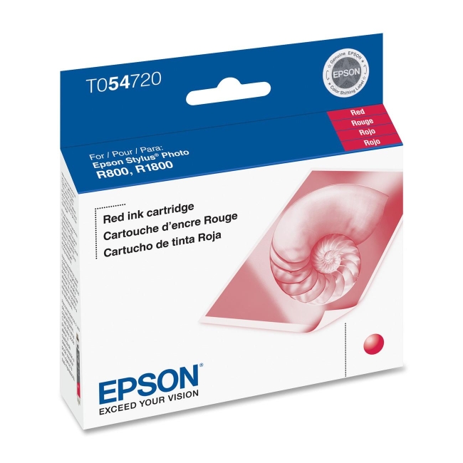 Epson Red Ink Cartridge T054720