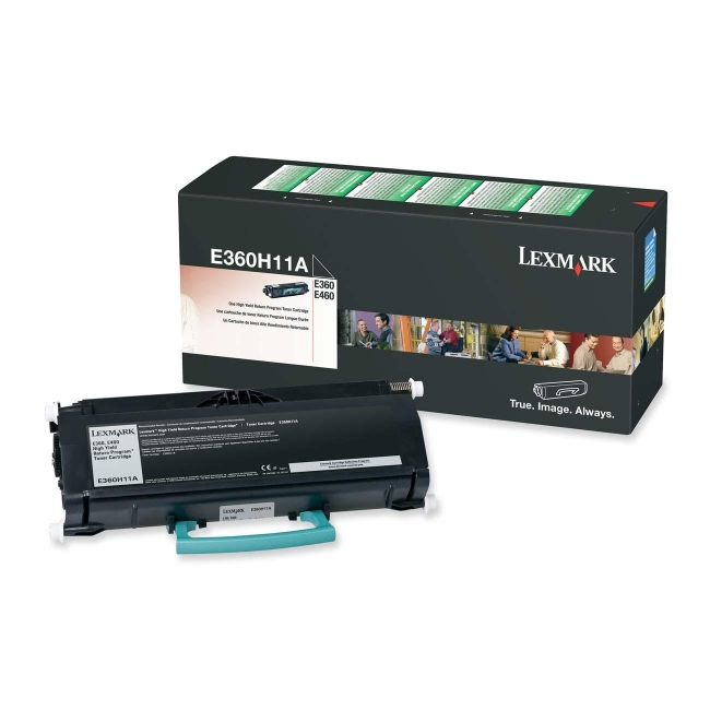 Lexmark High Yield Return Program Black Toner Cartridge E360H11A