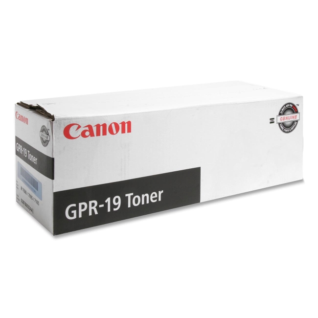 Canon Black Toner 0387B003AA GPR-19
