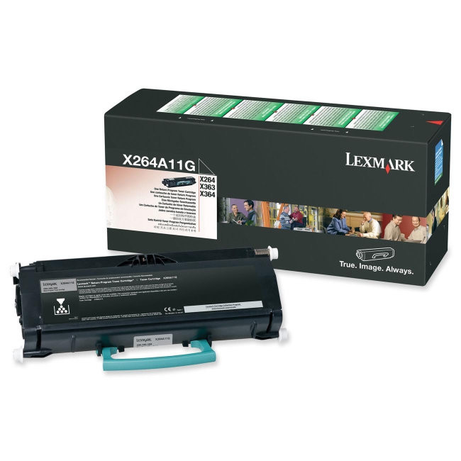 Lexmark Return Program Black Toner Cartridge X463A11G