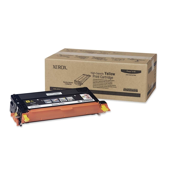 Xerox High-yield Yellow Toner Cartridge 113R00725