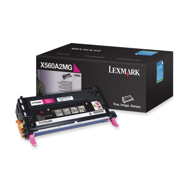 Lexmark Magenta Toner Cartridge X560A2MG