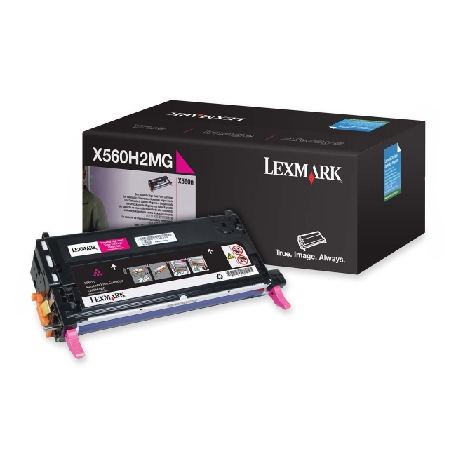 Lexmark High Yield Magenta Toner Cartridge X560H2MG