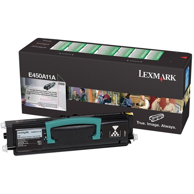 Lexmark Return Program Black Toner Cartridge E450A11A