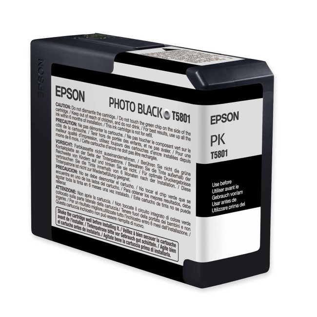 Epson UltraChrome K3 Photo Black Ink Cartridge T580100