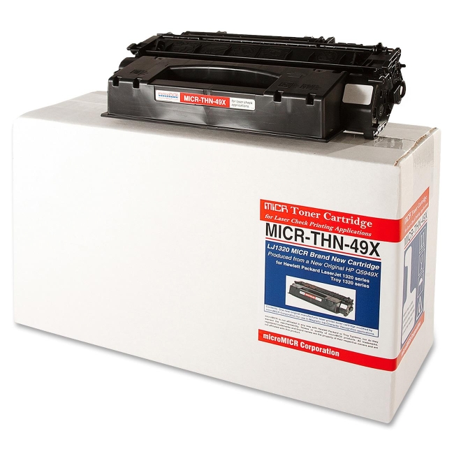 Micromicr Black Toner Cartridge MICRTHN49X