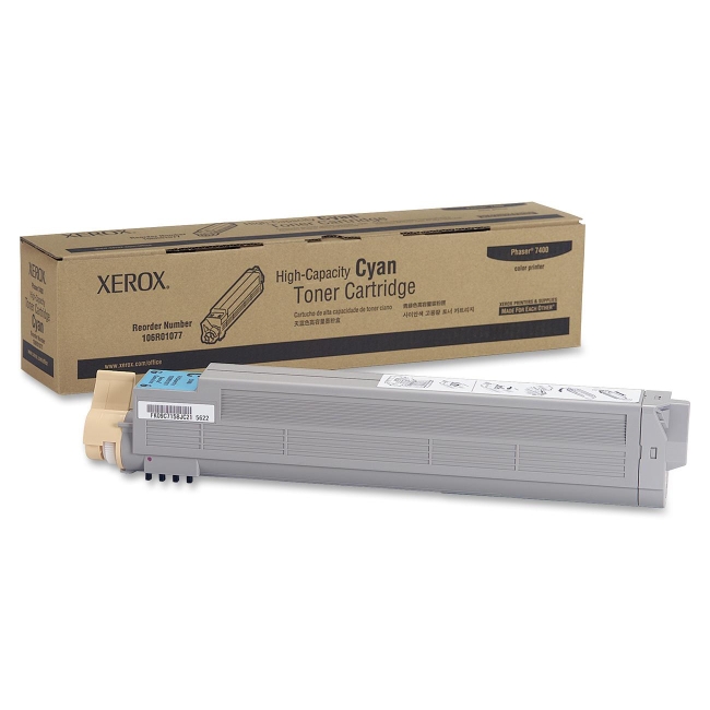 Xerox High Capacity Toner Cartridge For Phaser 7400 Printer 106R01077