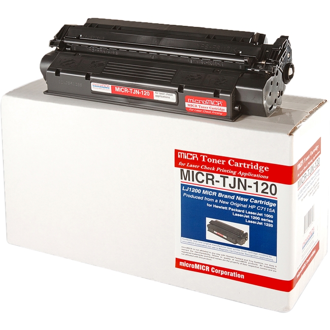 Micromicr Black Toner Cartridge MICRTJN120