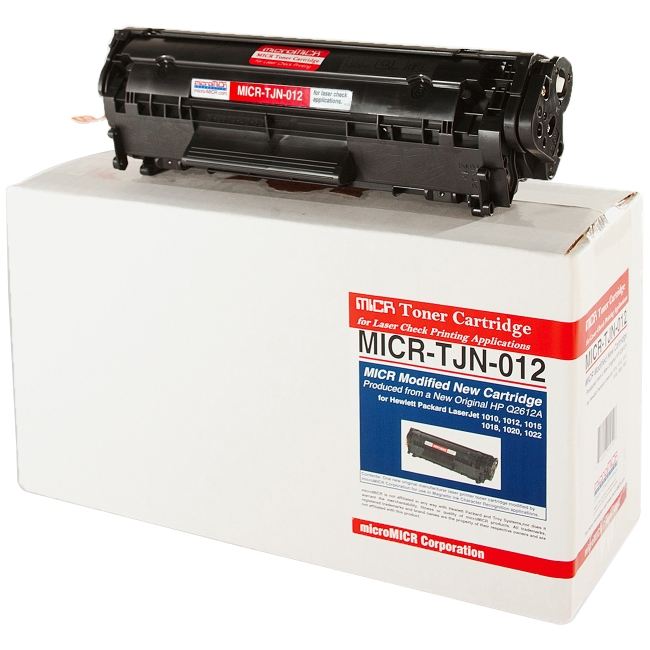 Micromicr Black Toner Cartridge MICRTJN012