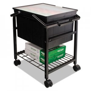 Advantus Heavy-Duty File Shuttle, 17.13w x 14.25d x 20h, Black AVTFS2BHD FS-2BHD