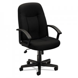 HON HVL601 Series Executive High-Back, Black Fabric & Frame BSXVL601VA10 HVL601.VA10