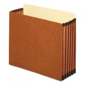 Pendaflex File Cabinet Pockets, 5.25" Expansion, Letter Size, Redrope, 10/Box PFXFC1534P FC1534P