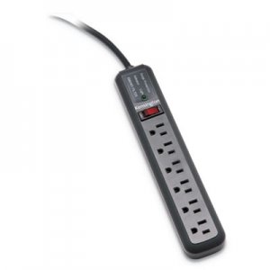 Kensington Guardian Surge Protector, 6 Outlets, 15 ft Cord, 540 Joules, Gray KMW38215 K38215NA